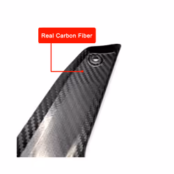 1Pcs Motorcycle Exhaust Pipe Modified Muffler Escape Carbon Fiber Anti