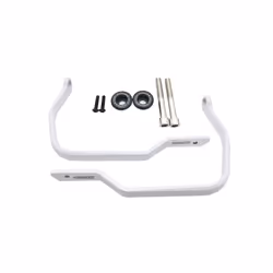 Fits For BMW R1200GS R1250GS Handguard Hand Crash Protector R1200 GS R - White R1250GS LOGO