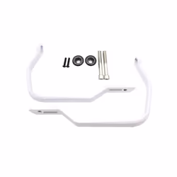 Fits For BMW R1200GS R1250GS Handguard Hand Crash Protector R1200 GS R - White R1200GS LOGO