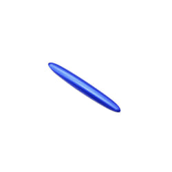 CNC Aluminum Motorcycle Tank Scuff Trim Strip Side Guard Decoration for - Short Blue