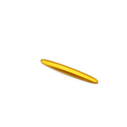 CNC Aluminum Motorcycle Tank Scuff Trim Strip Side Guard Decoration for - Short Gold