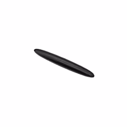 CNC Aluminum Motorcycle Tank Scuff Trim Strip Side Guard Decoration for - Short Black