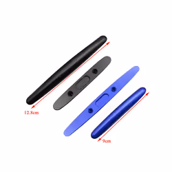 CNC Aluminum Motorcycle Tank Scuff Trim Strip Side Guard Decoration for - A Set Gold