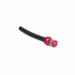 Universal Gas Fuel Tank Cap Valve Vent Breather Hose For GasGas EC EX - Red