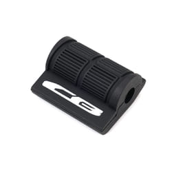 Motorcycle Gear Shift Cover Protector Shift Gear Lever Pedal and Keyring - Black-CB