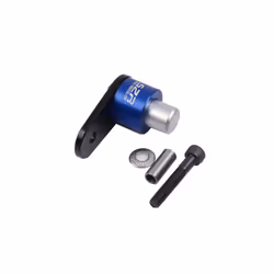 Motorcycle Accessories Brake Lever Parking Button Semi-automatic Lock - Blue