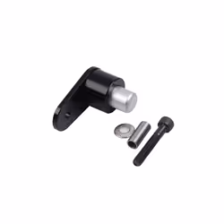Motorcycle Accessories Brake Lever Parking Button Semi-automatic Lock - black