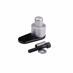 Motorcycle Accessories Brake Lever Parking Button Semi-automatic Lock - Silver