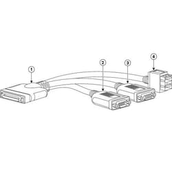 Cisco N20-BKVM= KVM cable
