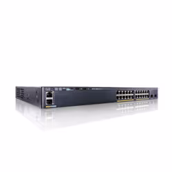 Cisco Catalyst 2960X-24TD-L Network Switch, 24 Gigabit Ethernet Ports, two 10 G SFP+ Uplink Ports, Enhanced Limited Lifetime Warranty (WS-C2960X-24TD-L) - Additional view 2