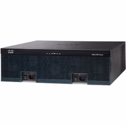 Cisco 3925, Ethernet WAN, Gigabit Ethernet, Black, Grey