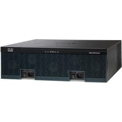 Cisco 3925 wired router Gigabit Ethernet Black, Grey