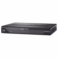 Cisco C897VAB-K9, Gigabit Ethernet, Black