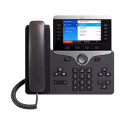 Cisco IP Phone 8851NR, IP Phone, Charcoal, Wired handset, Acrylonitrile butadiene styrene (ABS), Desk/Wall, 5 lines