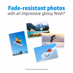 HP Advanced Photo Paper, Glossy, 250 g/m2, 10 x 15 cm (101 x 152 mm), 25 sheets - Additional view 6