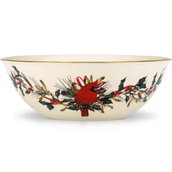 Lenox 830308 Winter Greetings Serving Bowl  Christmas & Holiday Hosting