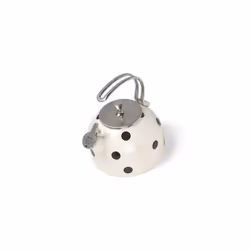 Kate Spade New York Black Deco Kettle  3.80 LB  Scatter Dot