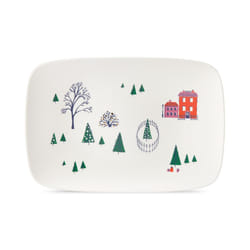 Kate Spade New York Arbor Village Oblong Platter 15.75"""" Long