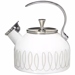 Kate Spade New York 886301 Charlotte Street Gray Metal Kettle  Grey  2