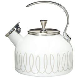 Kate Spade New York 886301 Charlotte Street Gray Metal Kettle  Grey  2