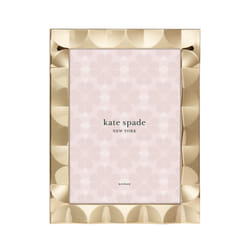 KATE SPADE Gold South Street 8"""" X 10"""" Scallop Frame  1.80 LB
