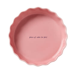 Kate Spade New York Make It Pop Pie Dish  one size  Pink