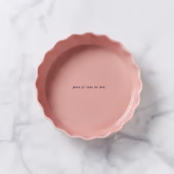 Kate Spade New York Make It Pop Pie Dish  one size  Pink