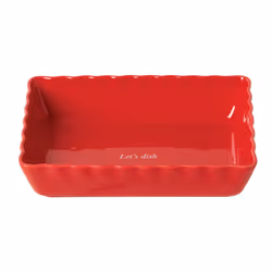 Kate Spade New York Make It Pop Rectangle Baking Dish one size Red