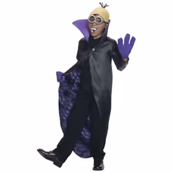 Minion Dracula Children Costume Set 5-piece Minionkostüm for children Size - multicoloured, M