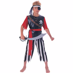 Pirate Costume | Children's Fancy Dress | L