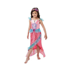 Mermaid Princess Deluxe Girls Pink Costume - Small