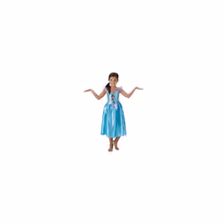 Jasmine Aladdin Fairytale Fairytale Princess dress for kids Size - multicoloured, L