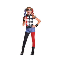 Harley Quinn Kids DC Superhero Girls Deluxe Costume - Small