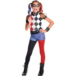 Rubie's Harley Quinn Costume, Kids Deluxe DC Comics Outfit, Medium, Age 5 - 7