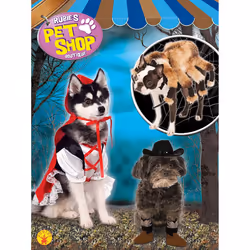 Official Rubie's Giant Spider Pet Dog Halloween Costume, Size: Small Neck to Tail 11 inch, Chest 14 inch