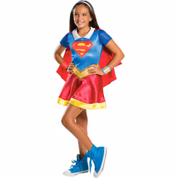Rubie's Official Girl's DC Super Hero Supergirl Costume - Small