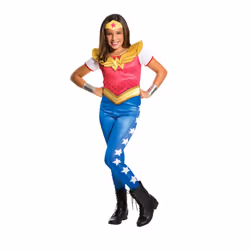 Wonder Woman DC Superhero Girls costume for children costume stock Size - multicoloured, S
