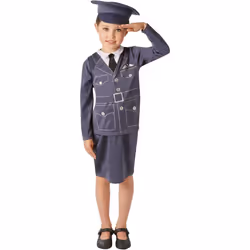 Rubie's Official WRAF Girl Costume Girls X-Large Ages 9 -10