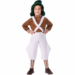 Rubie's Official Willy Wonka and The Chocolate Factory Oompa Loompa Childs Costume (Small)