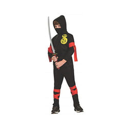 Haunted House Child's Black Ninja Costume, Small
