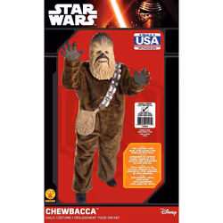 Rubie's Official Child's Disney Star Wars Deluxe Chewbacca - Small