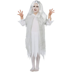 Rubie's Official Ghostly Spirit Halloween Childs Costume & Wig, Haunting Ghost Ghoul