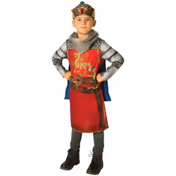 Rubie's Official King Arthur Childs Costume, Book Week Fancy Dress, Medium age 5-6