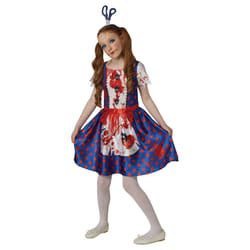 Rag Doll Bloody Kids Costume - 9-10 Years