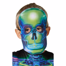 Neon Skeleton Costume - Small