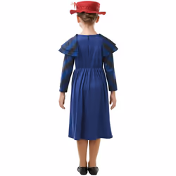 Rubie's Official Disney Mary Poppins Returns Movie Girls Costume, Mary Poppins Kids Book Week Character