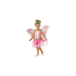 Lets Pretend Childs Springtime Fairy Costume with Wings, Medium