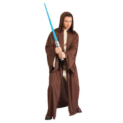 Official Rubies R820949STD Mens Jedi Hooded Robe Standard Adult Costumes Star Wars