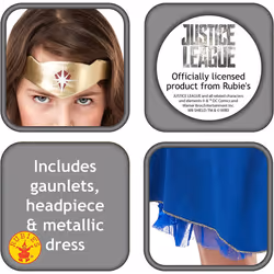 Rubie's Official DC Justice League Wonder Woman, Children Costume