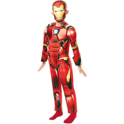 Rubie's Official Marvel Avengers Iron Man Deluxe Childs Costume, Kids Superhero Fancy Dress